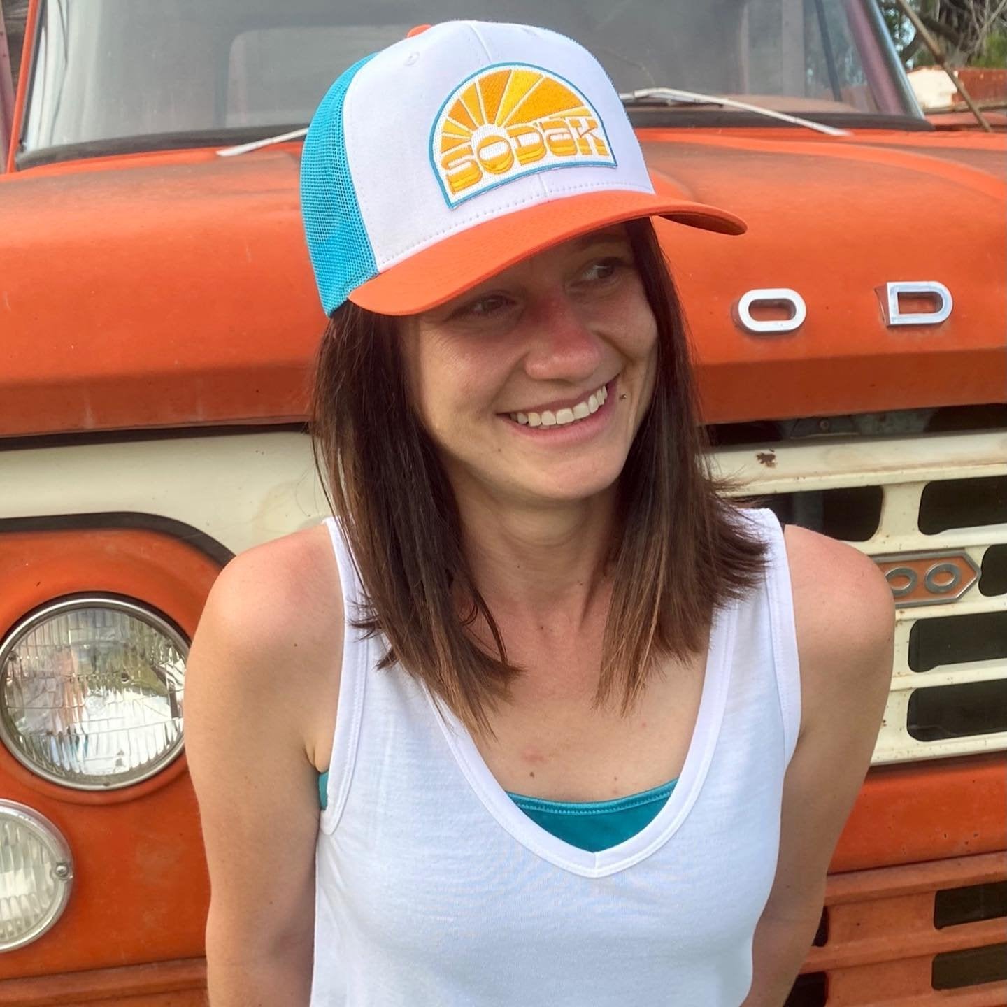 SoDak Sunbeams Trucker Hat by Oh Geez! Design