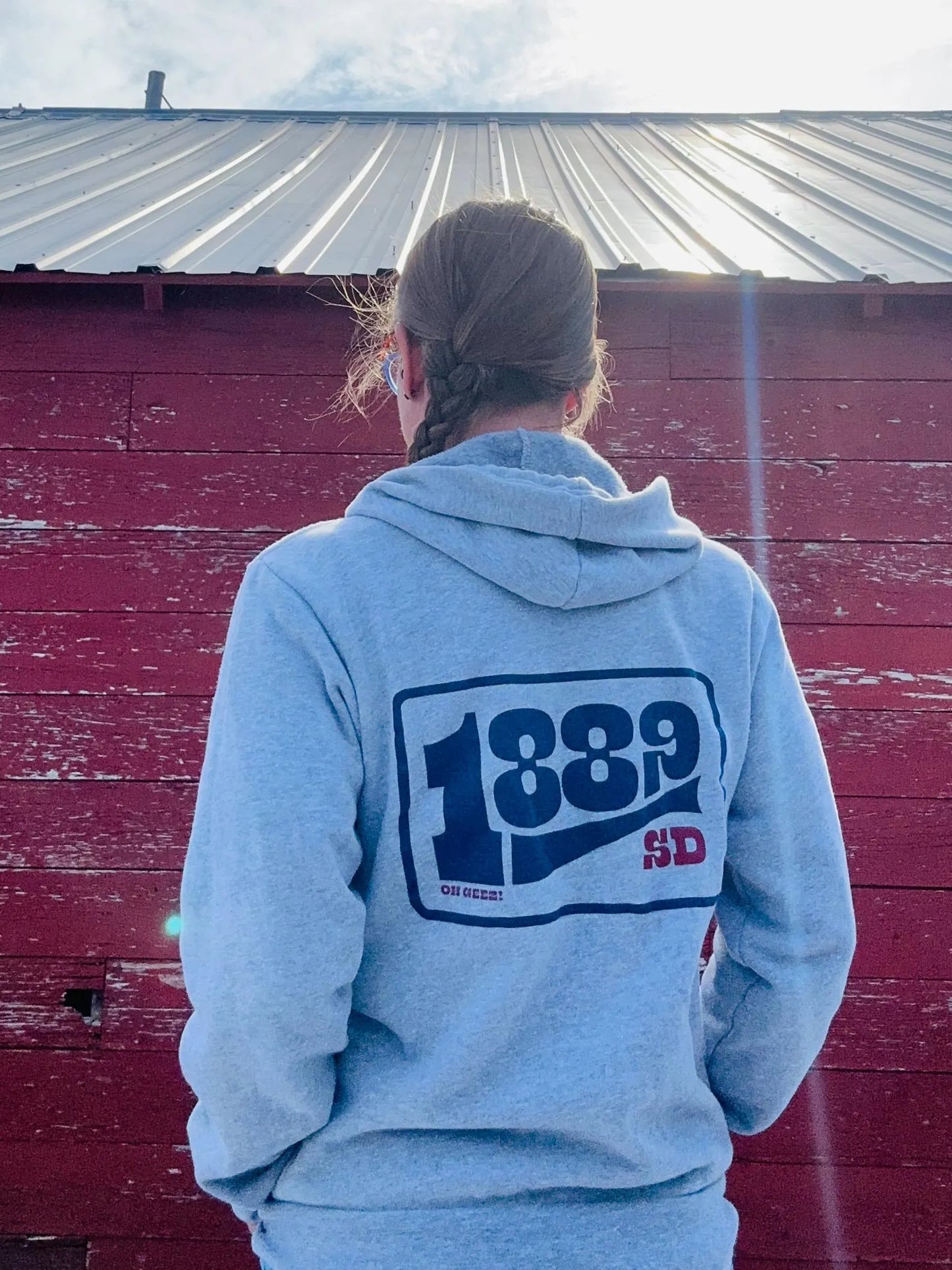 1889 South Dakota Unisex Hoodie