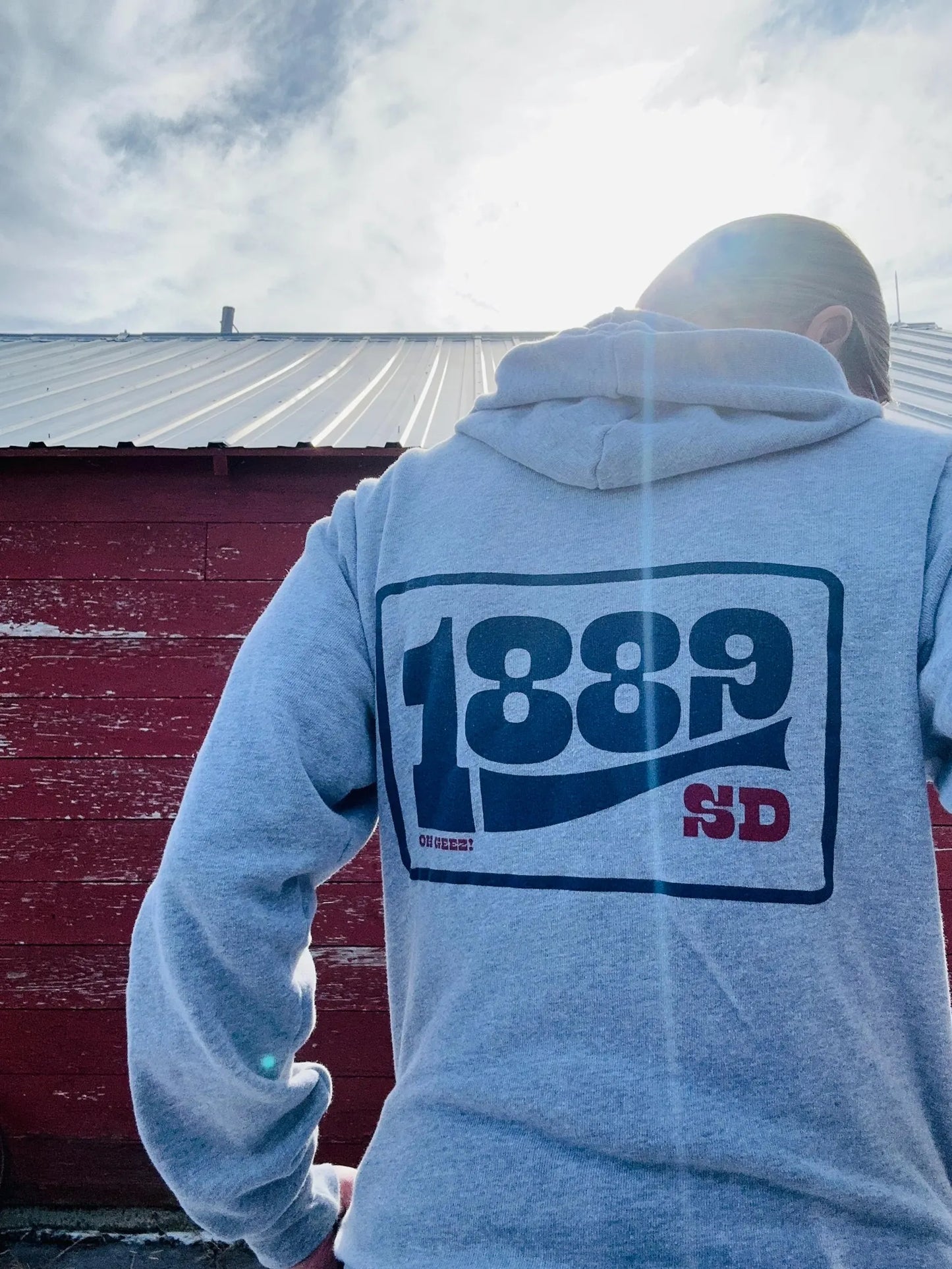 1889 South Dakota Unisex Hoodie