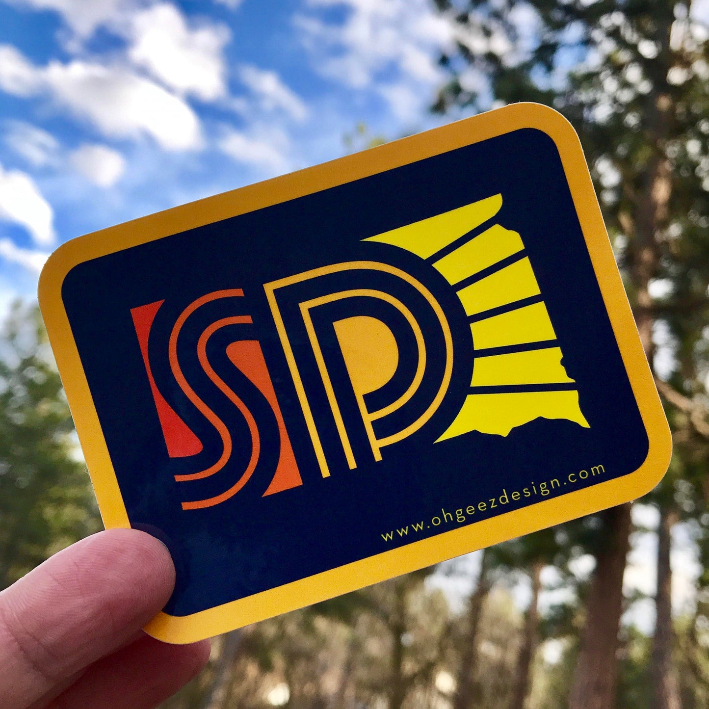 SD Sunny Navy Sticker