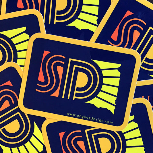 SD Sunny Navy Sticker