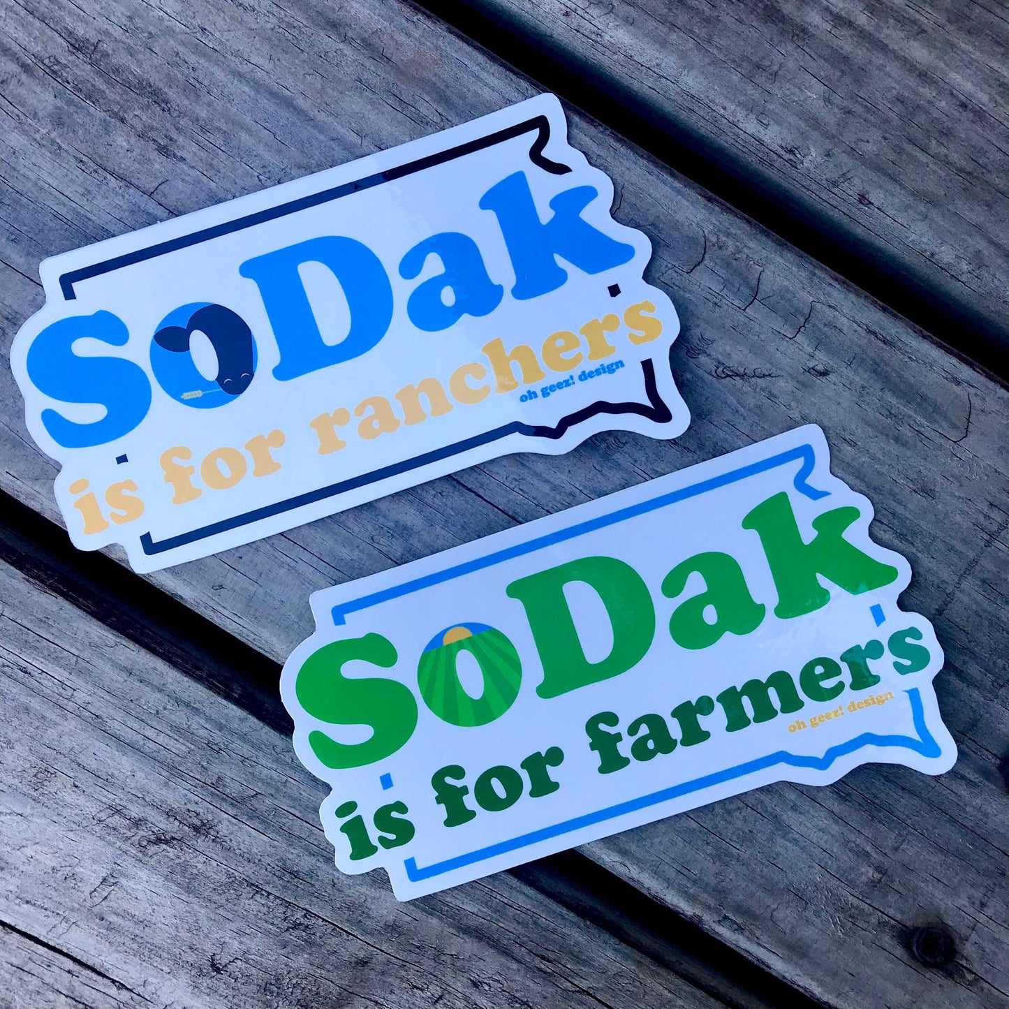 SoDak is for Ranchers Sticker