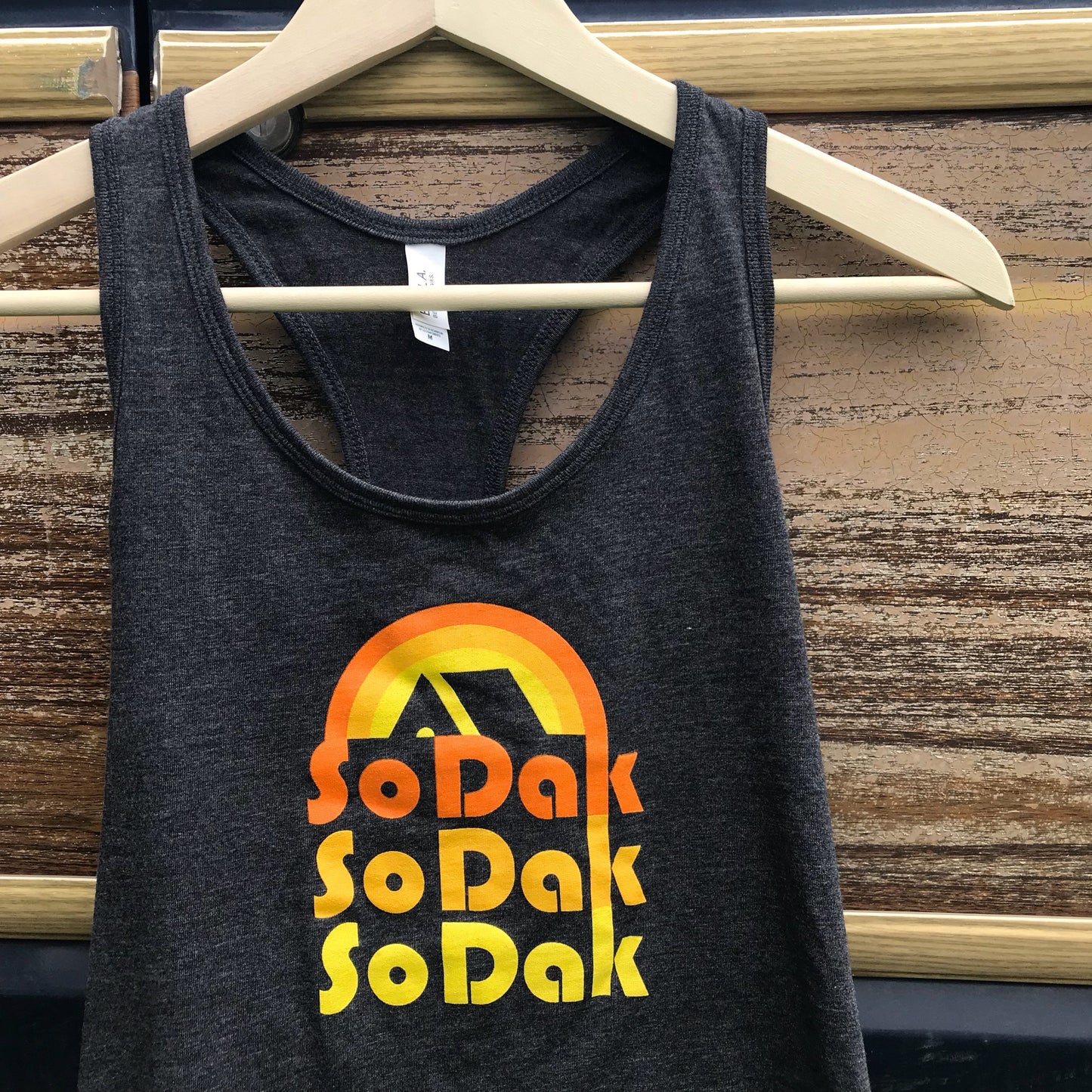 SoDak Retro Women's Racerback Tank Top