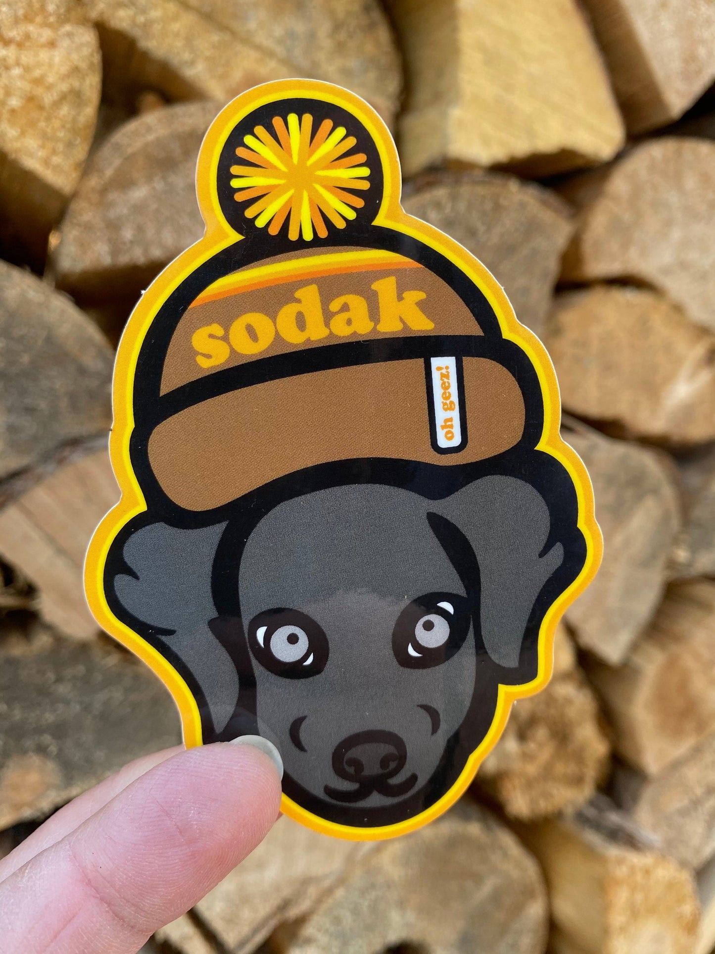 Angus SoDak Puppy Sticker