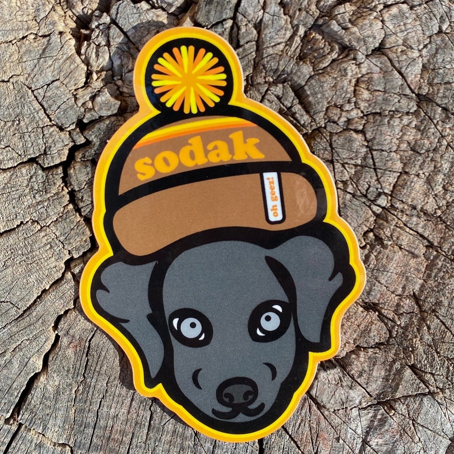 Angus SoDak Puppy Sticker