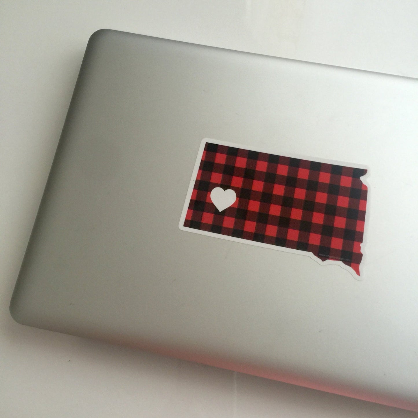 South Dakota Flannel Love Sticker